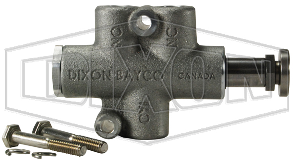 Air Interlock Valve Button Plunger Heavy Duty Pneumatic